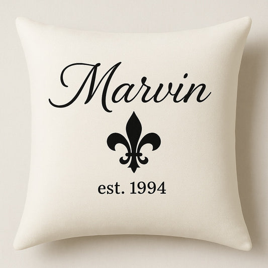 Marvin Coordinates Pillow